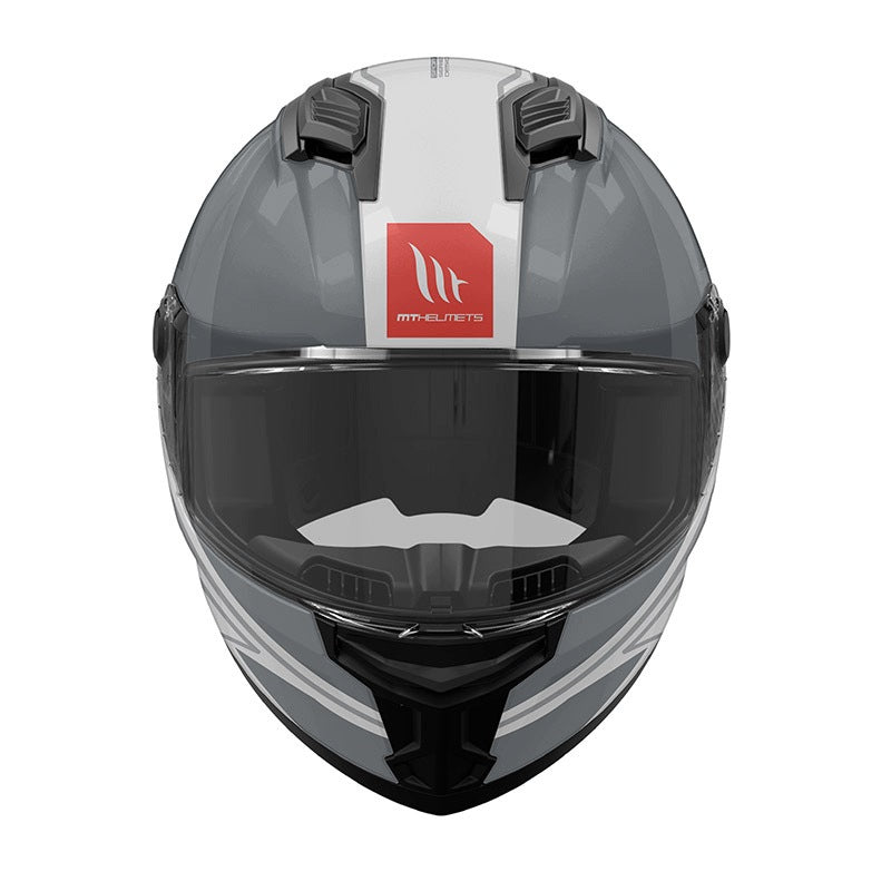 Integral helmet MT Helmets STINGER 2 POUN B2 grey/white/matte S Manufacturer's catalog number MTH000KRA435-00S