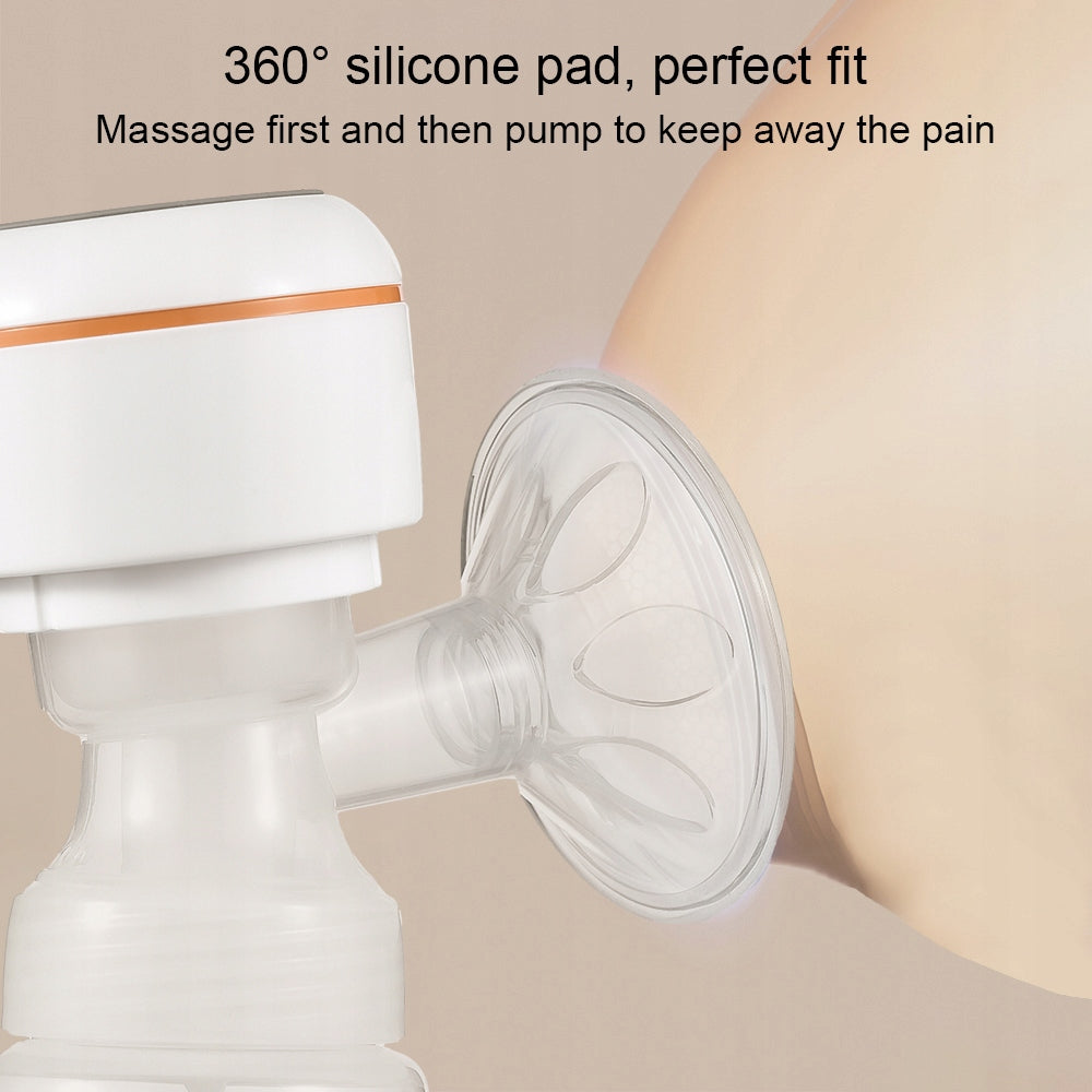 Integrated electric hand pump without XC breastfeeding pump