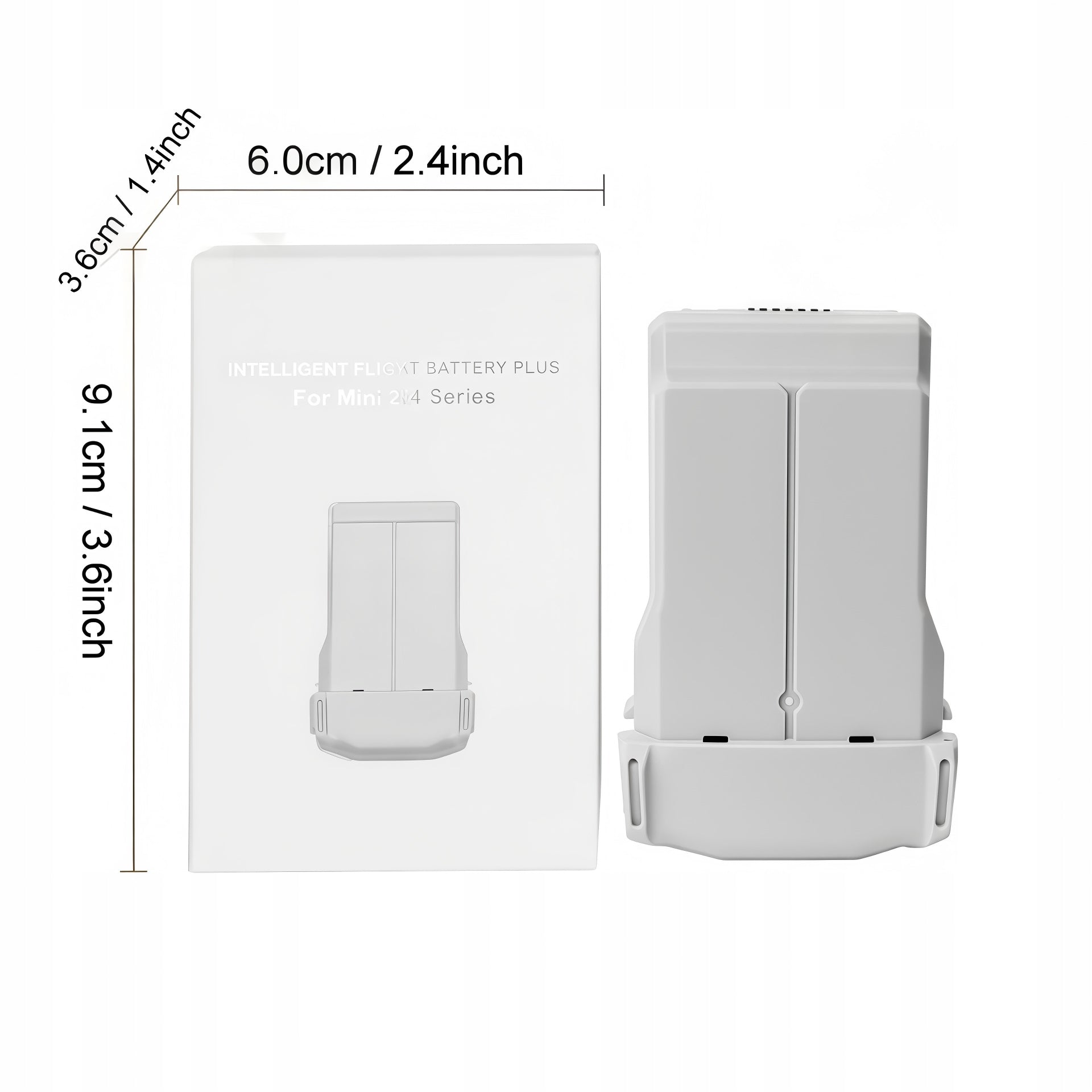 Intelligent Battery 2453 mAh for DJI Mini 4 Pro/ Mini 3 Pro/ Mini 3 Manufacturer code Battery for DJI+Dwukierunkowy hub ładujący