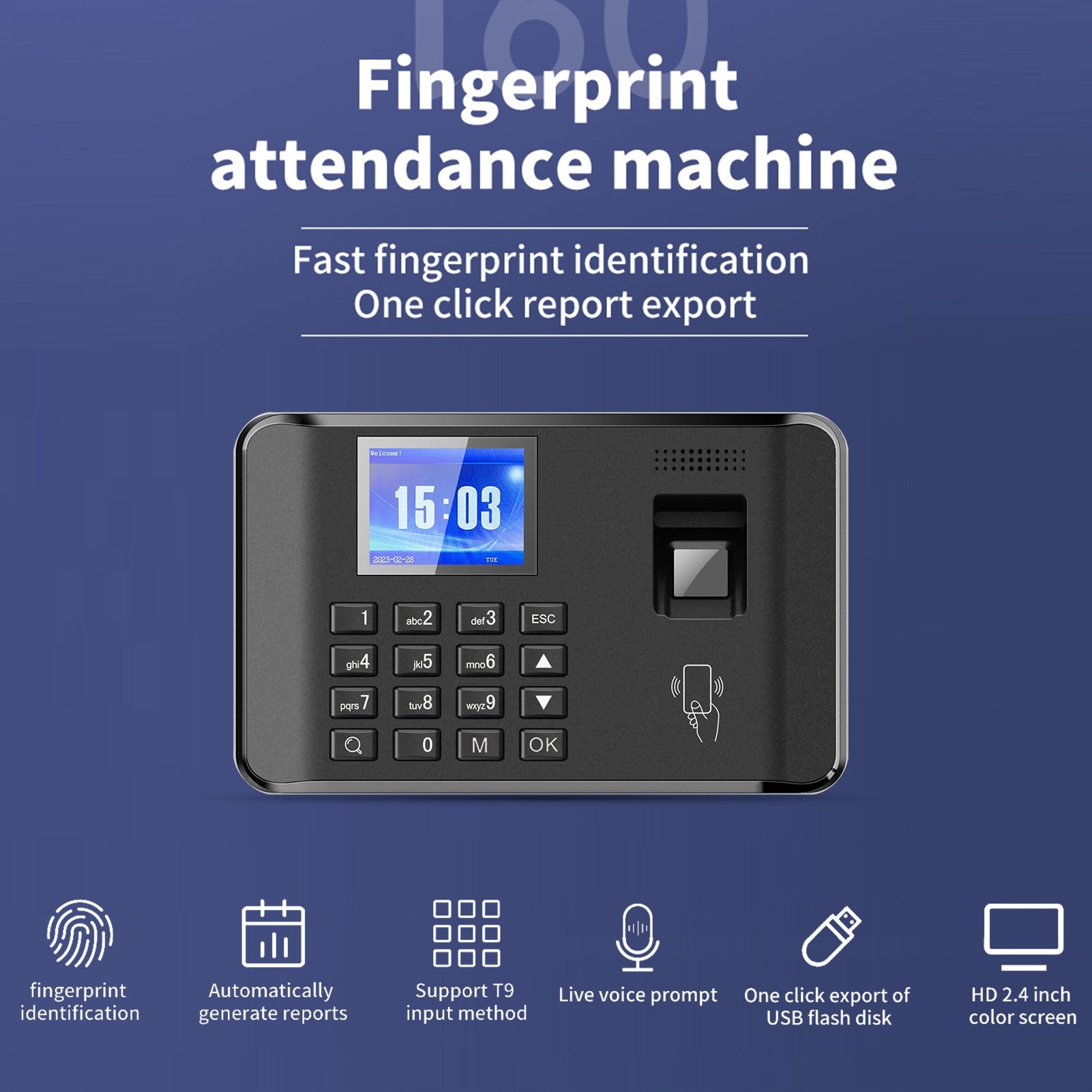 Intelligent biometric fingerprint password Presence of machine 83 Printing technology other