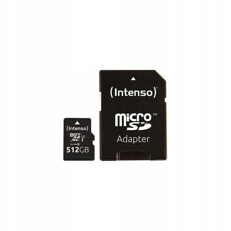 Intenso microSD Card UHS-I Premium 512 GB Card capacity 512 GB