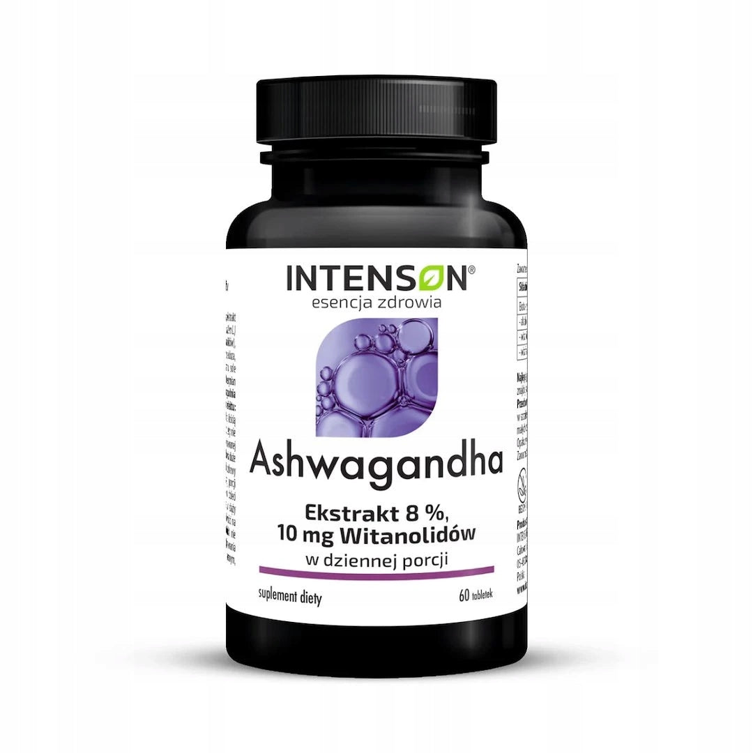 Intenson Ashwagandha 10mg withanolides 60 tablets