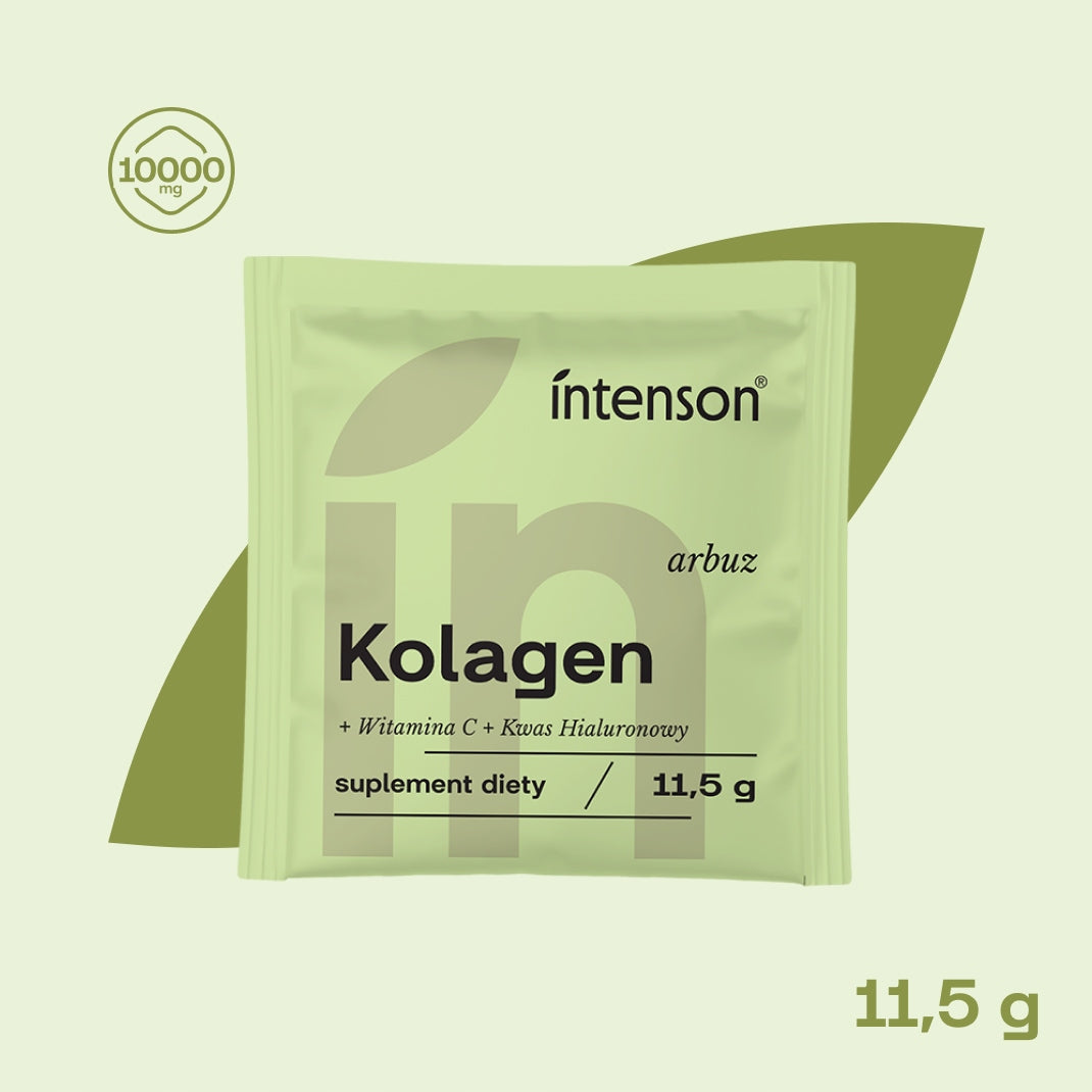 Intenson Collagen 172,5g HIGH DOSE 10 000mg TRAVEL SIZE SACHET 15X11,5 Brand Intenson