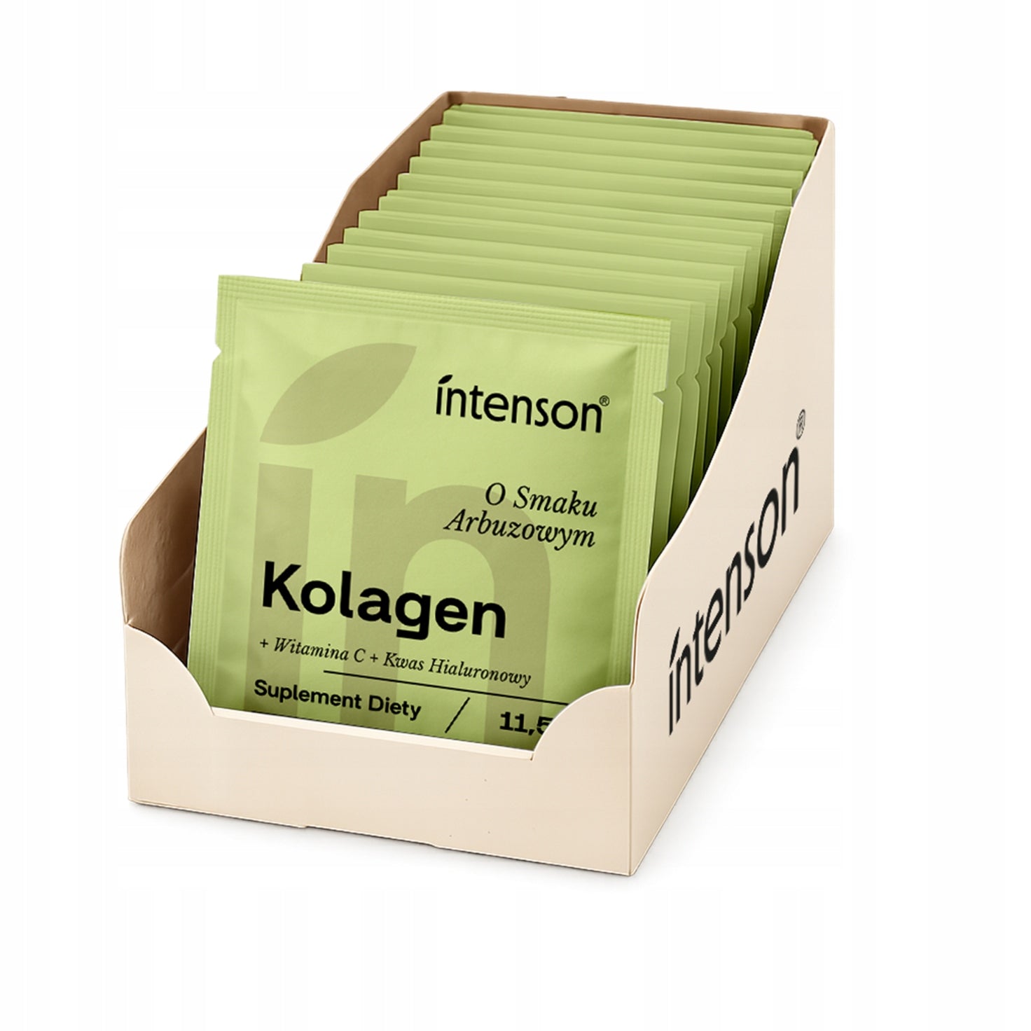 Intenson Collagen 172,5g HIGH DOSE 10 000mg TRAVEL SIZE SACHET 15X11,5