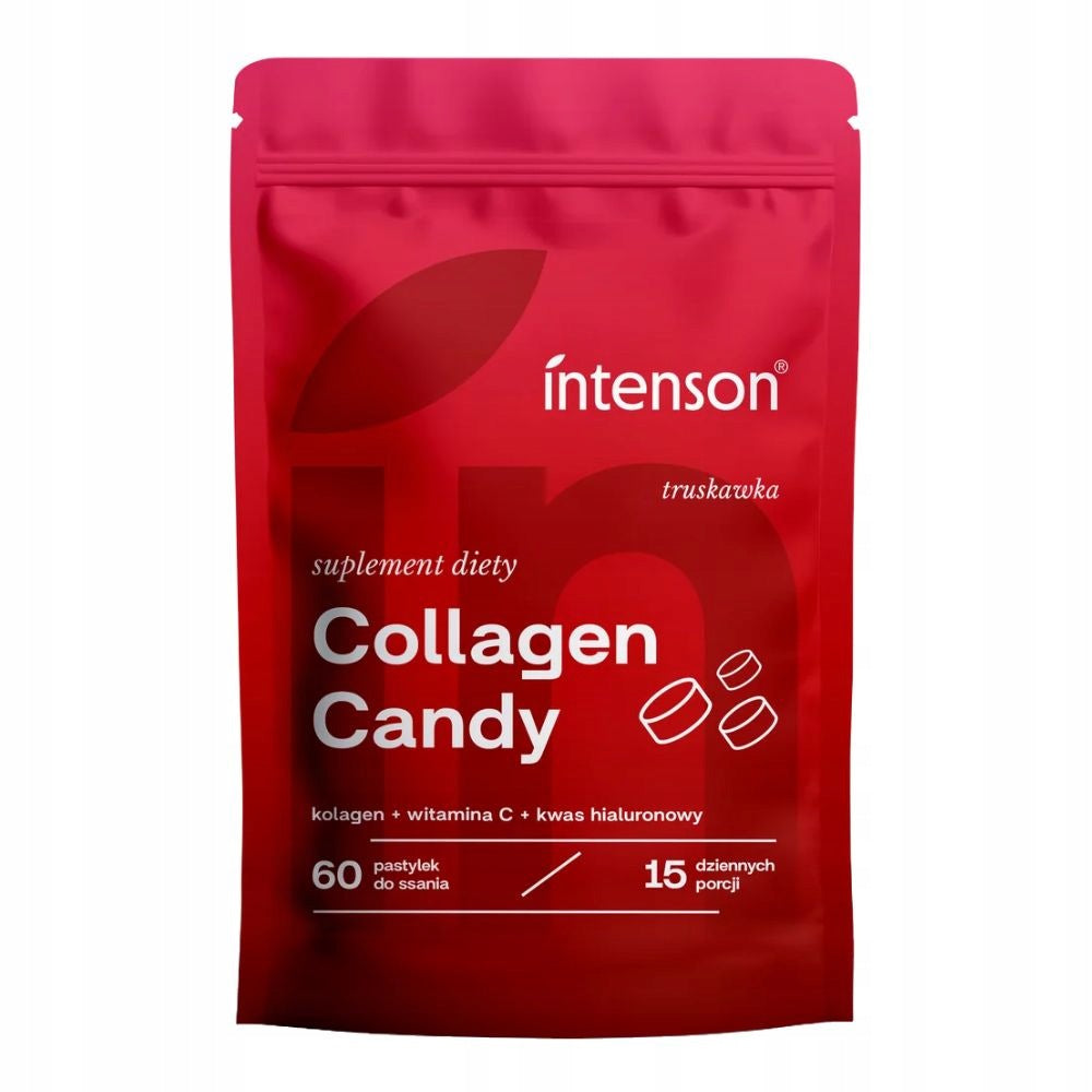 Intenson Collagen Candy strawberry 60 tablets