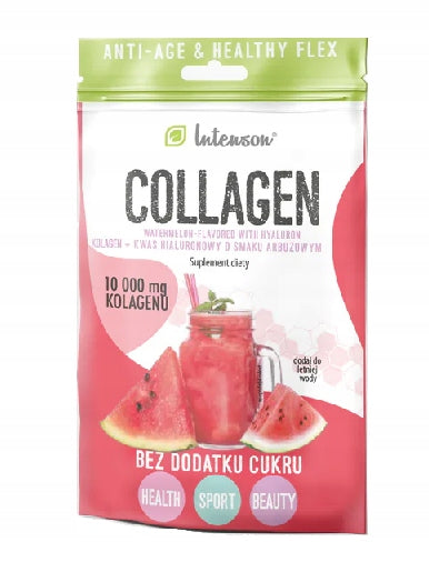 Intenson Collagen Vitamin C Hyaluronic Acid Hair Skin 11g Watermelon Manufacturer code IN999