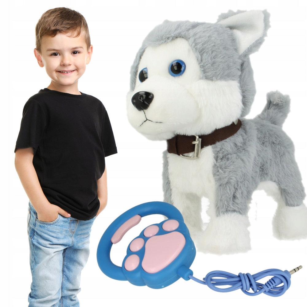 Interactive Husky Dog Remote Controlled Dog Responds to Sounds and Touch Packaging status original