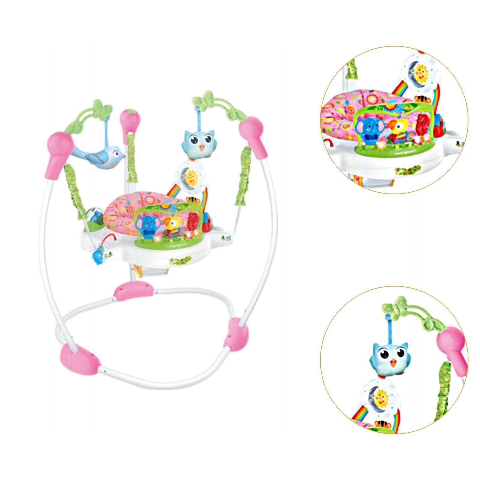 Interactive Play Center Discovery Activity Jumper Multifunctional Baby Red Brand no brand