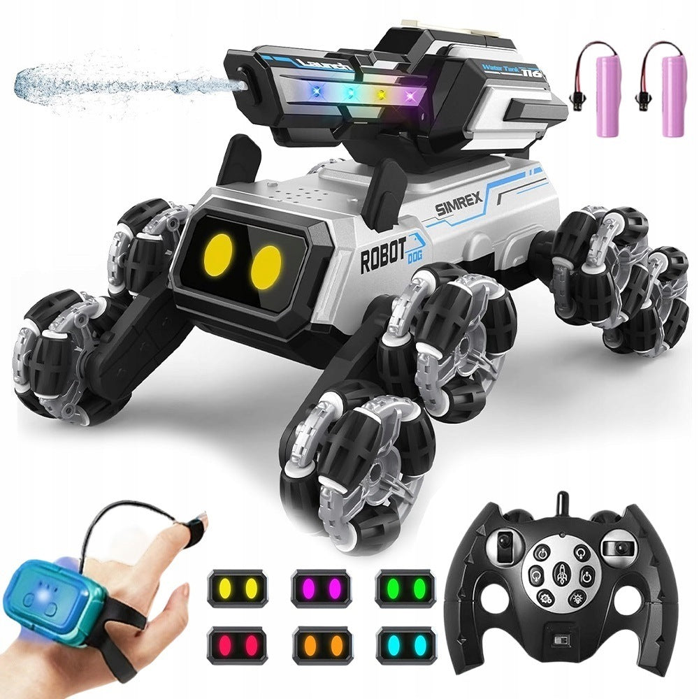 Interactive Robot Dog BEDEE With Water Gun For Children's Gift