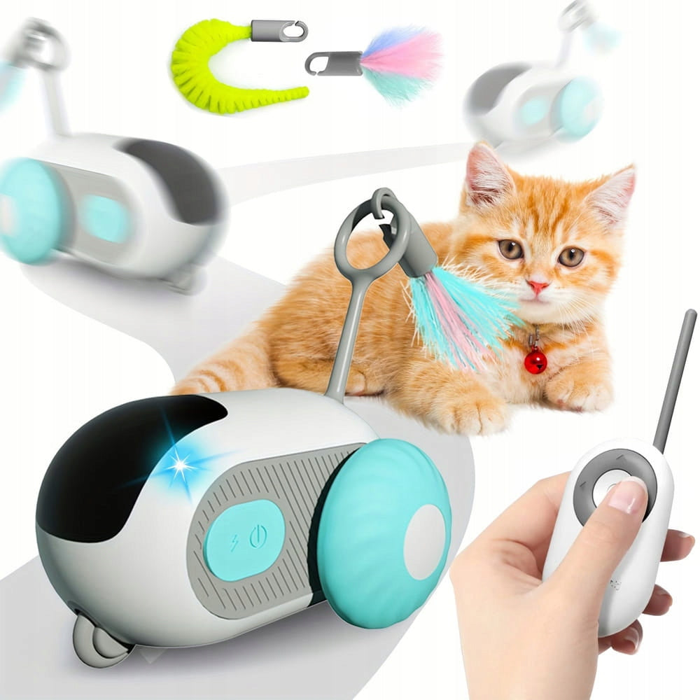 Interactive Toy for Cat Remote Controlled Escape USB-C + Remote Control