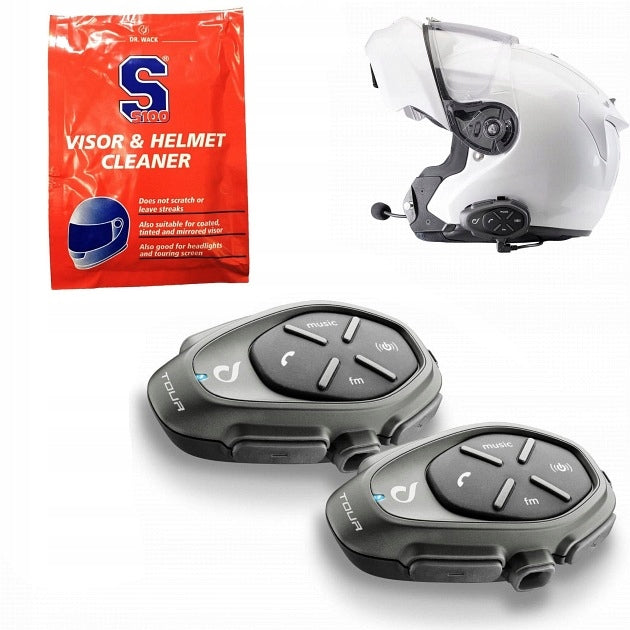Intercom INTERPHONE TOUR HD set for 2 helmets Model TOUR HD