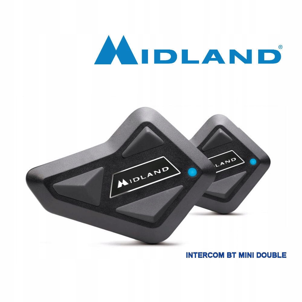 Intercom bluetooth 2 helmets midland BT mini 200M!!! Polish manual!!!
