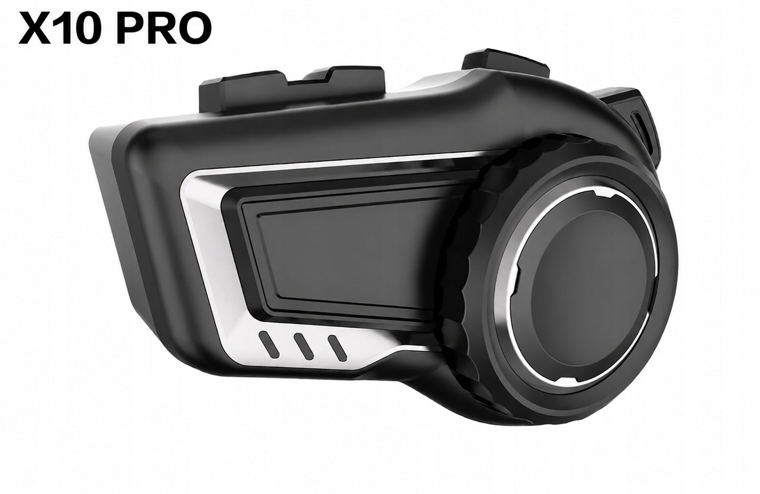 Intercom motorcycle X10 PRO up to 10 motorcyclists FM radio MESCH from Poland