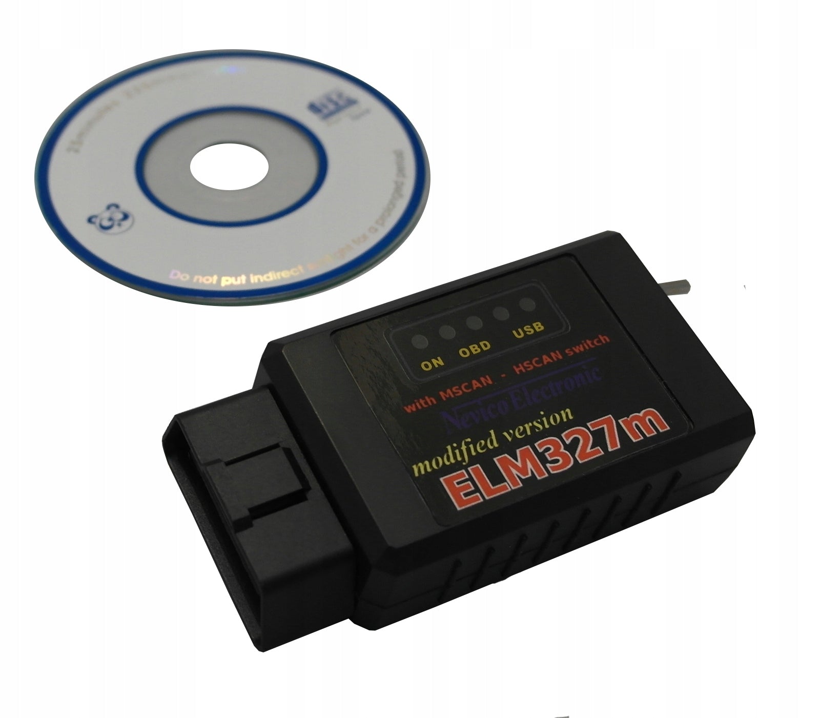 Interface for FORD Mazda cars with switch MS HS CAN BT ELM327 bluetooth Batteries included no