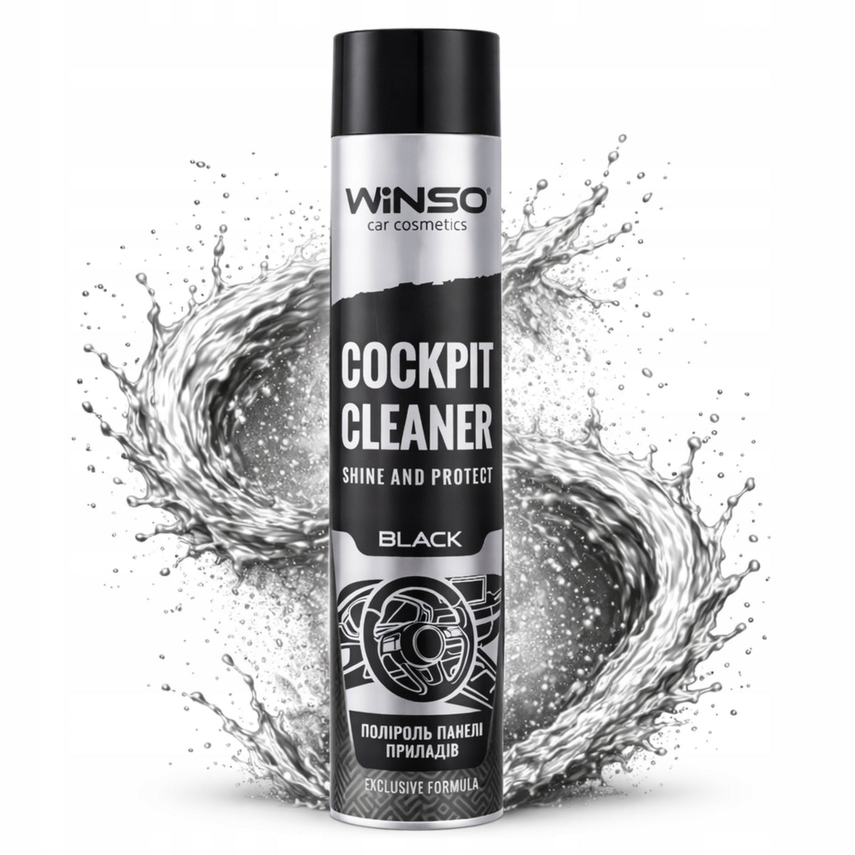 Interior Cleaner for Cleaning Cockpit Liquid 750ml Spray for Plastics WINSO