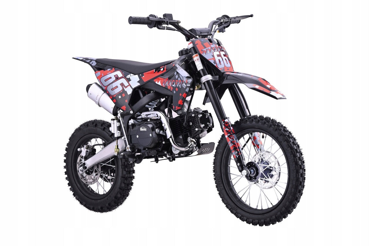 Internal combustion engine 110cc 110CM IMMORTAL red cross E-start 4 gears