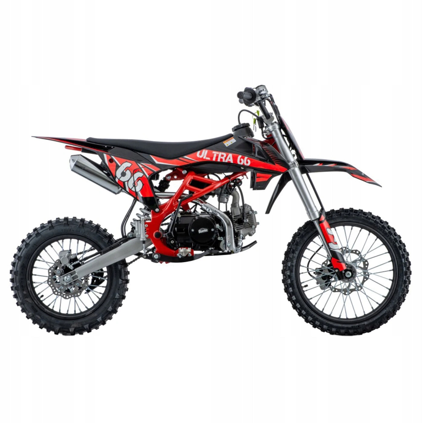 Internal combustion engine Vehicle ULTRA 66 125cc Red Brand Ramiz