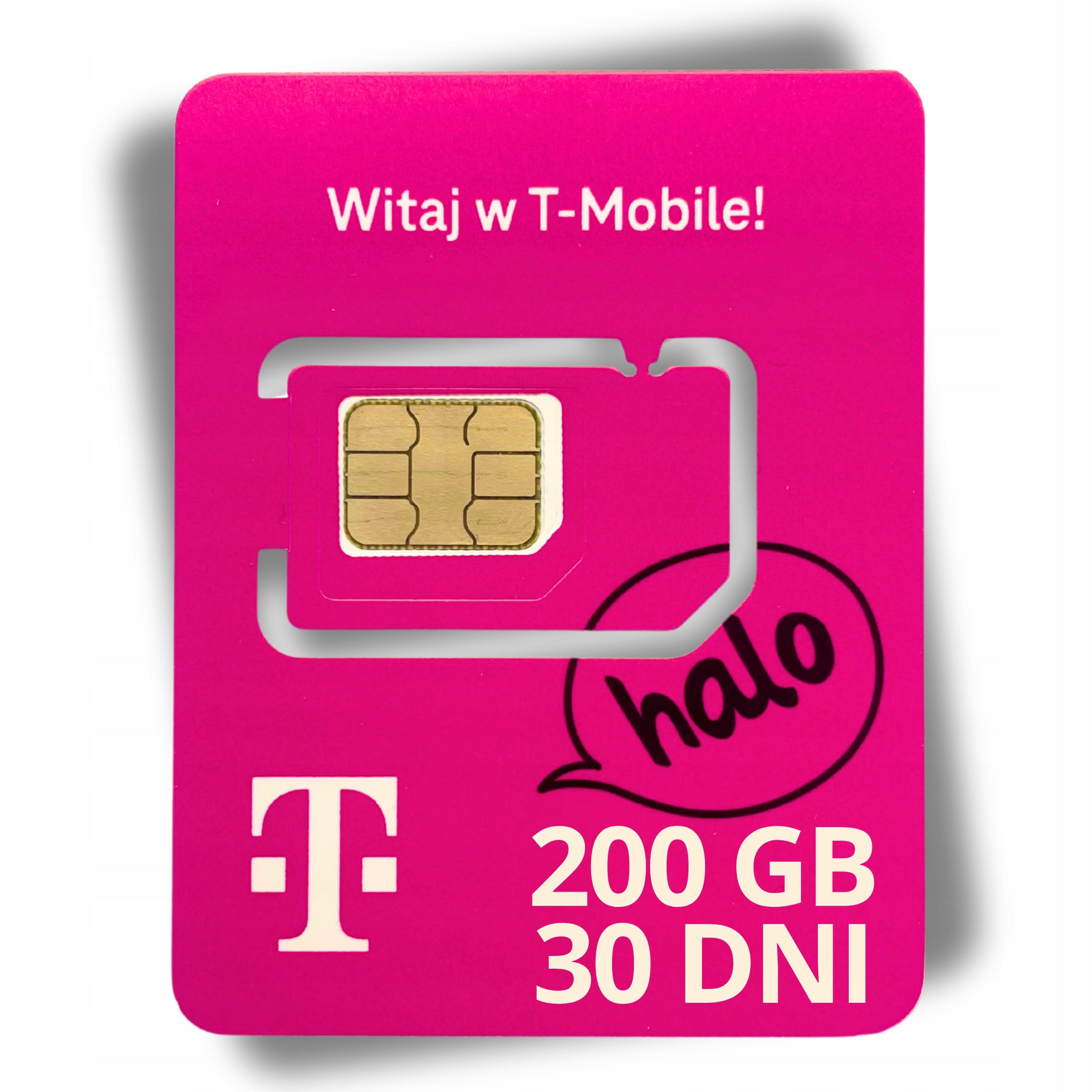 Internet Mobile T-Mobile LTE 4G 5G 200GB for 30 DAYS SIM card for Router