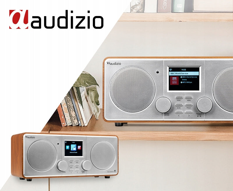 Internet Radio Audizio Foza DAB+ FM USB Bluetooth Speakers WiF Packaging status original