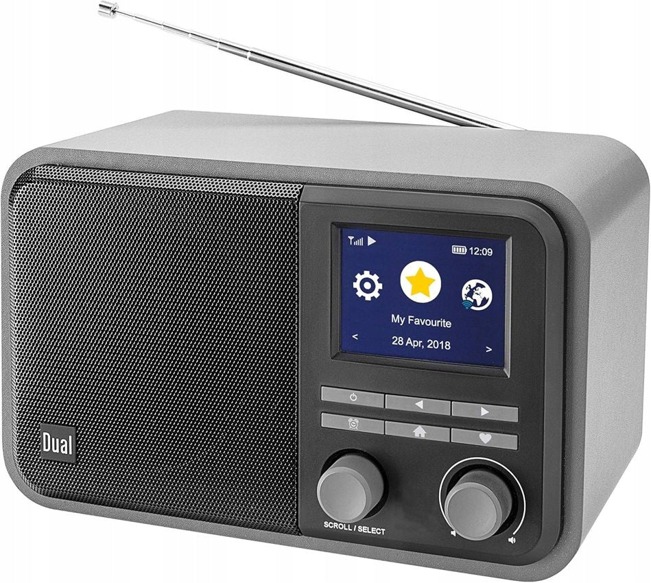 Internet Radio DUAL CR 510 WiFi FM Bluetooth DAB+ BUILT-IN BATTERY