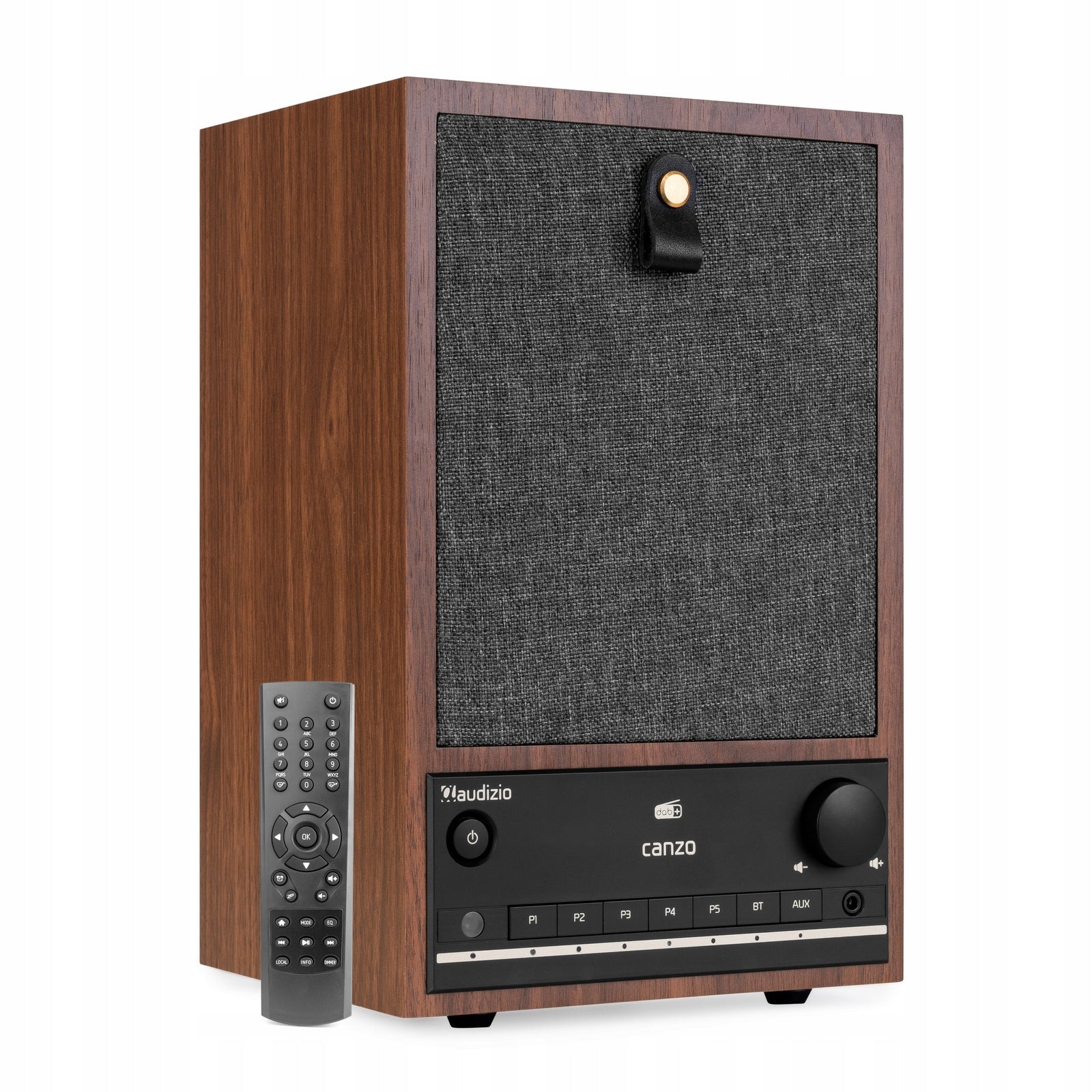 Internet Radio WiFi DAB+ FM Bluetooth Digital Radio USB Brown Audizio Manufacturer code 102.298