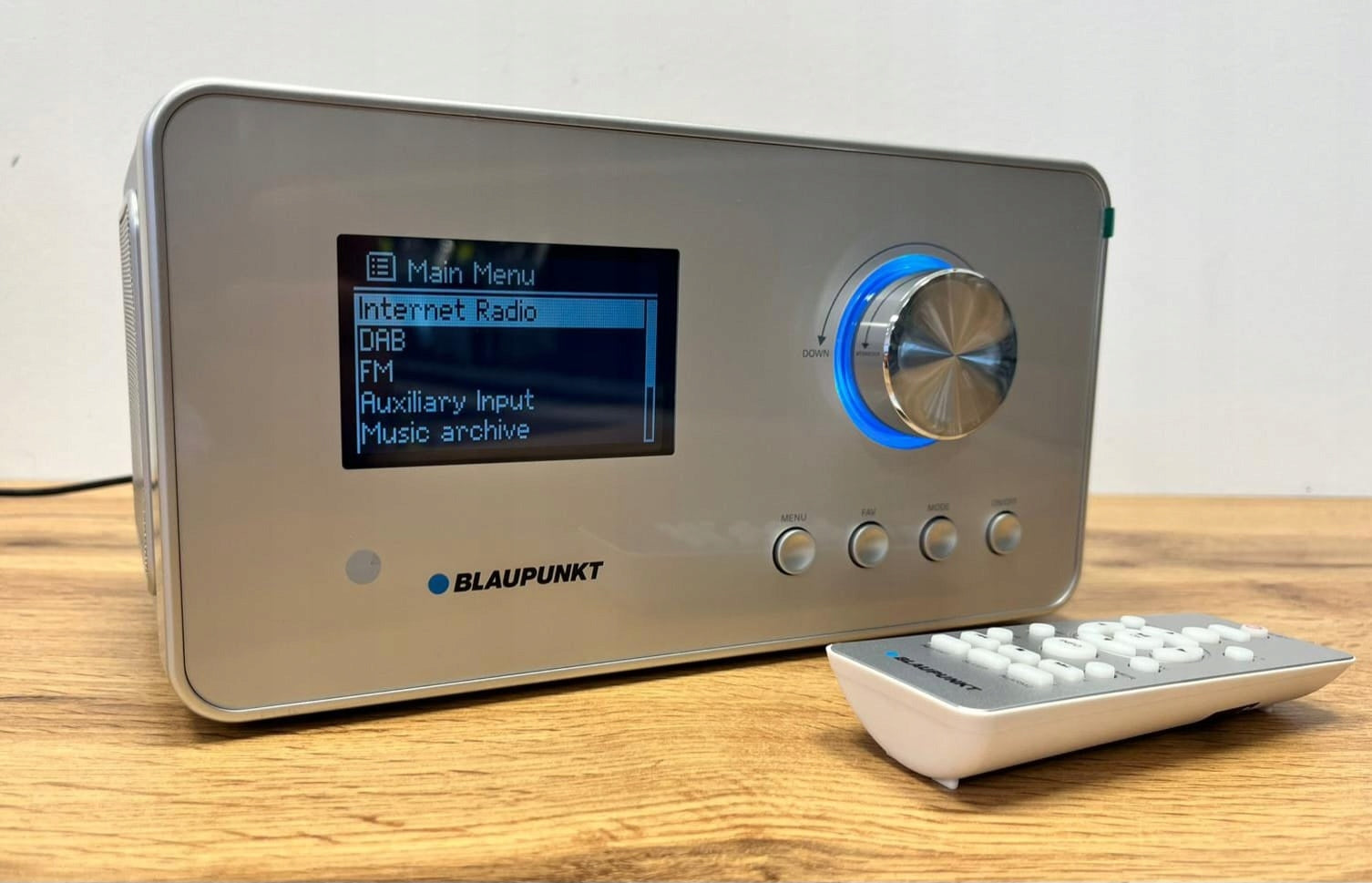 Internet kitchen radio with remote control DAB+ WiFi FM Blaupunkt IRD30 SV Manufacturer code IRD 30 SV