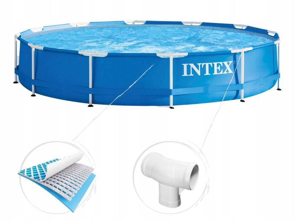 Intex 28212 Garden Pool with Pump 366x76 MODEL 2025 Height 76 cm