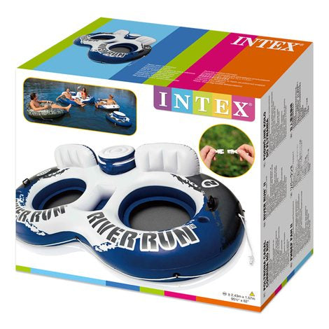 Intex 58825 River Run 1-Person Inflatable Lounger Float Brand Intex