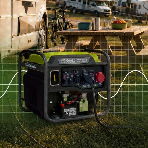 Inverter Generator Set 10kW / 11kW - Single and Three Phase - 20 HP Manufacturer code KSB 110iE-1/3