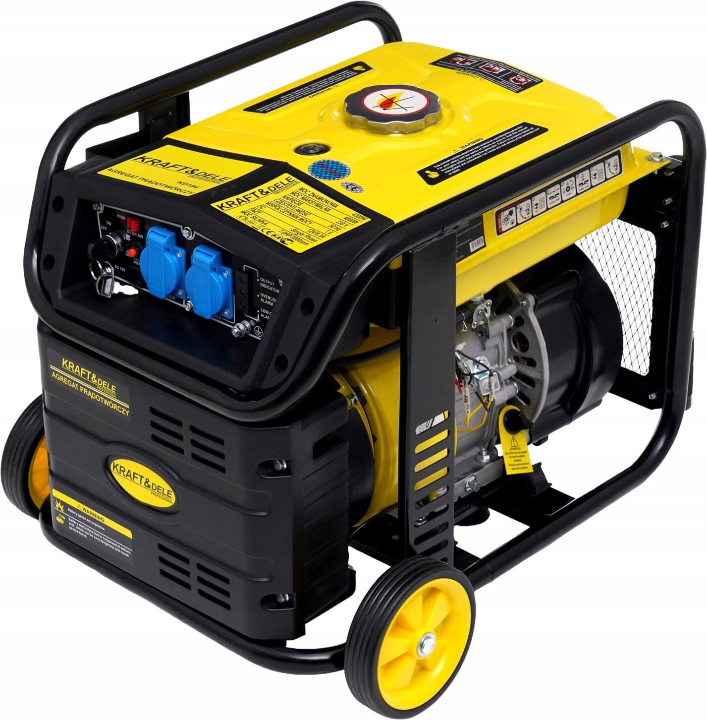 Inverter generator set 4,8kW KRAFT&DELE KD194 Manufacturer code KD194