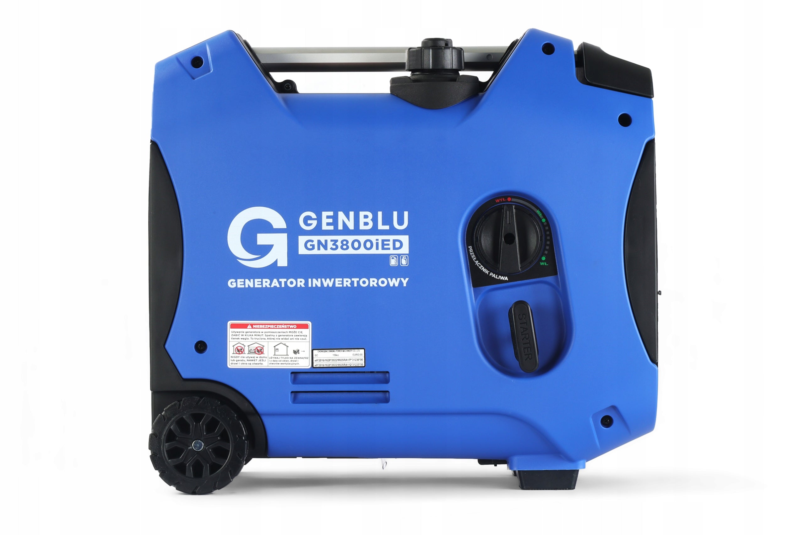 Inverter generator set GENBLU GN3800iED 3800W LPG petrol ECO Manufacturer code GN3800iED