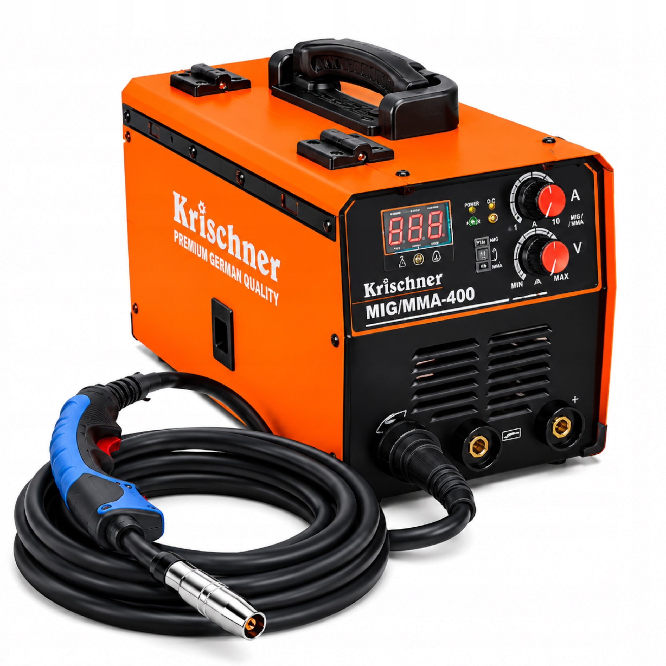 Inverter welder MIG MMA IGBT LCD Krischner 400A 230V Packaging status original