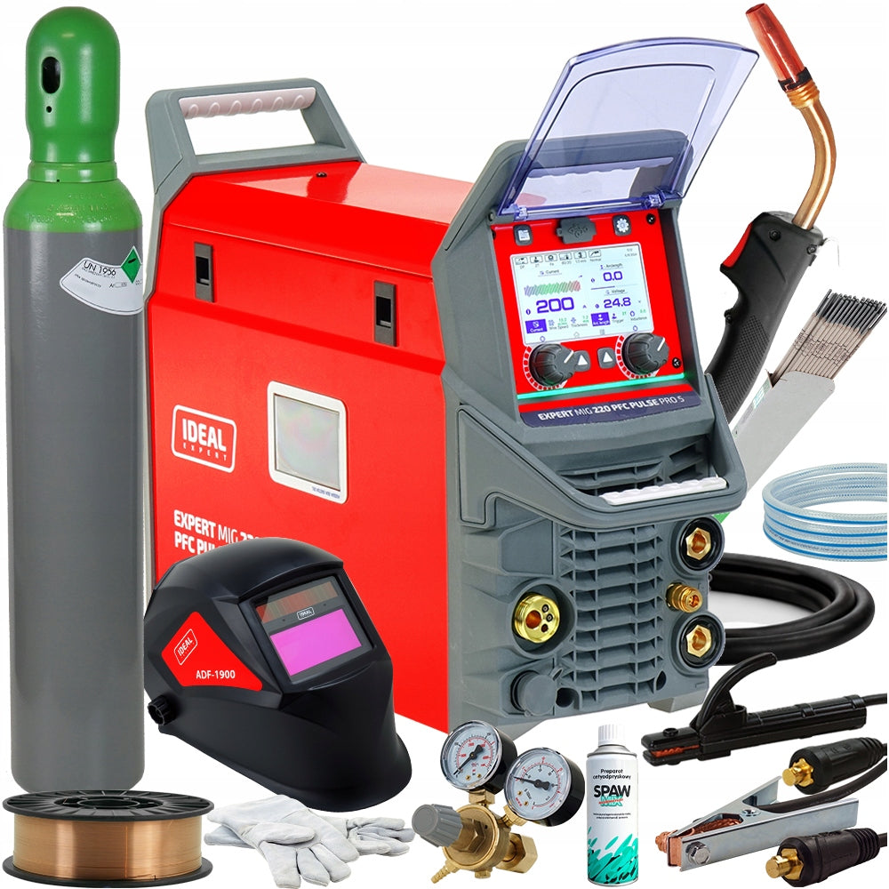 Inverter welder MIGOMAT IDEAL EXPERT MIG 220 PFC PULS 4R MAG Synergy