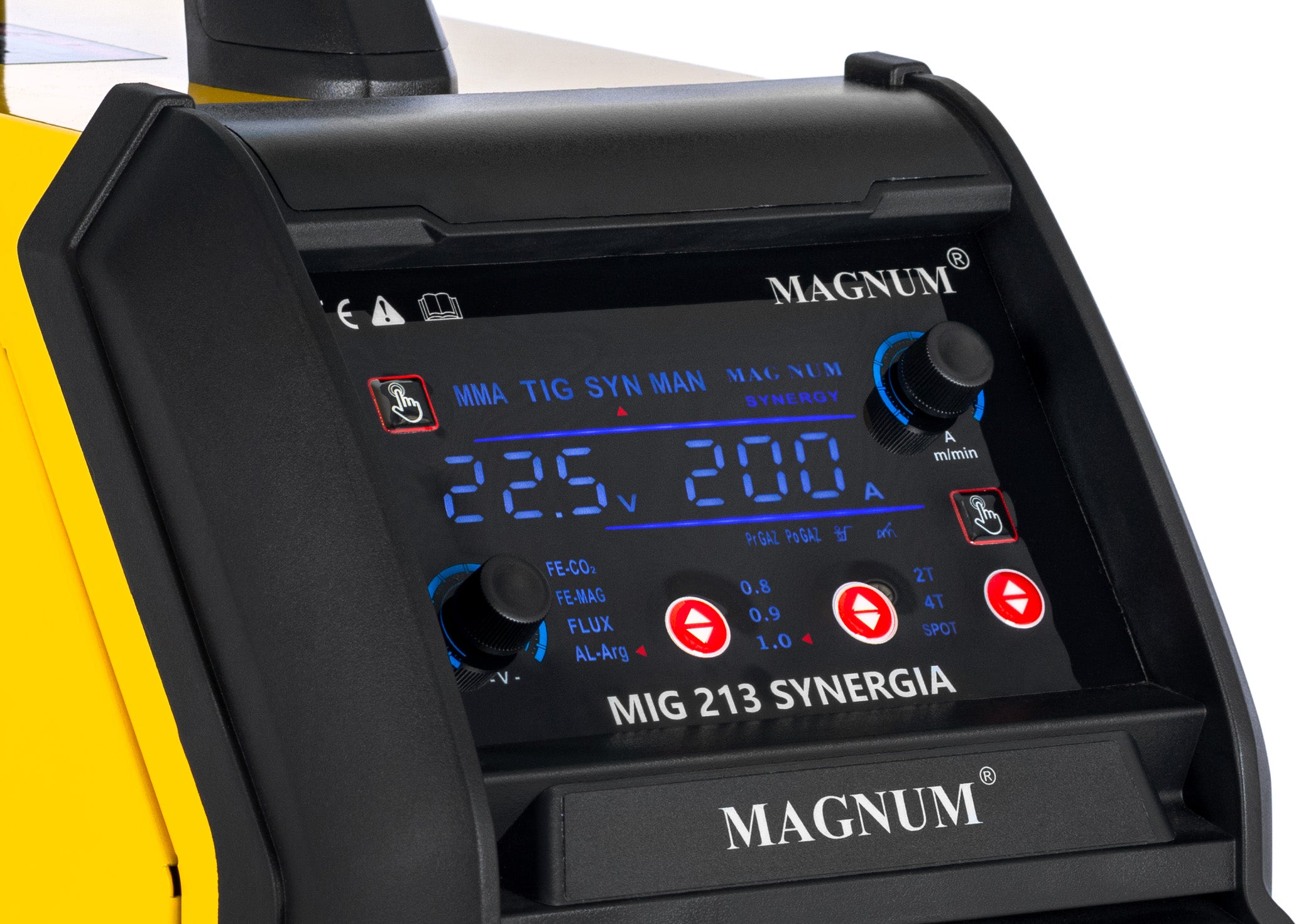Inverter welder MIGOMAT Magnum MIG 213 Synergy SPOT 200A 2T 4T Brand Magnum