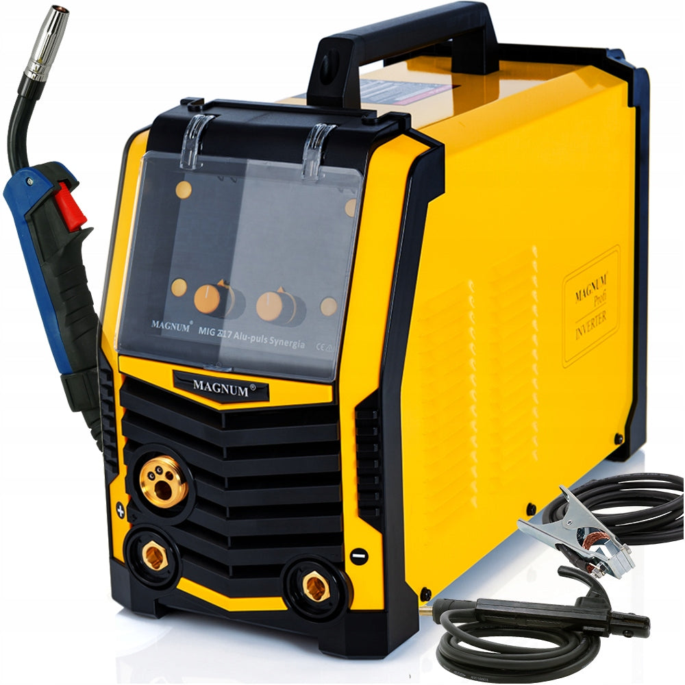 Inverter welder MIGOMAT Magnum MIG 217 Synergy PULS 2T 4T TIG MMA ALU