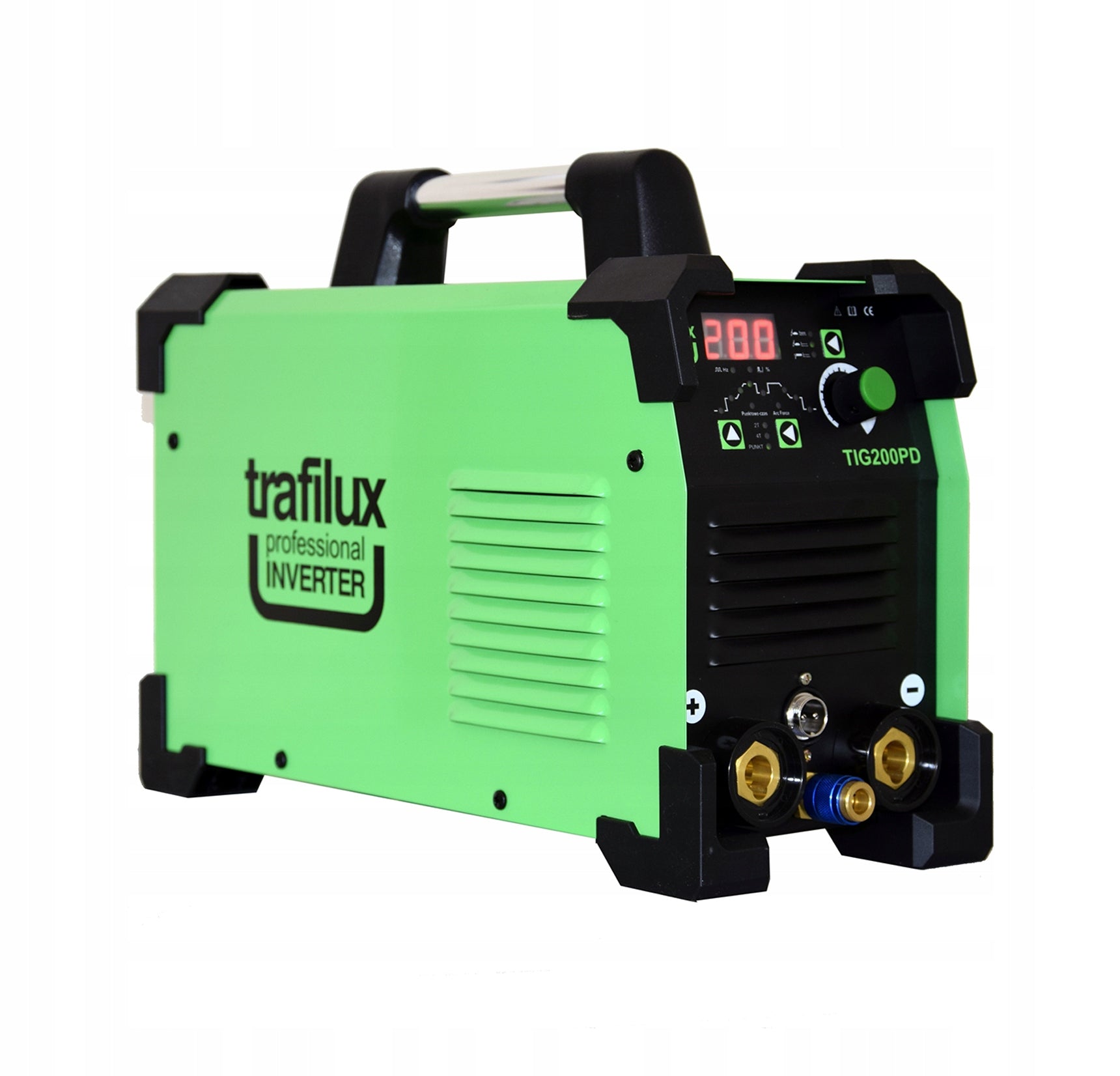 Inverter welder | TRAFILUX TIG 200 DC PULS | TIG 26/4 handle | TIG Manufacturer code 200PD