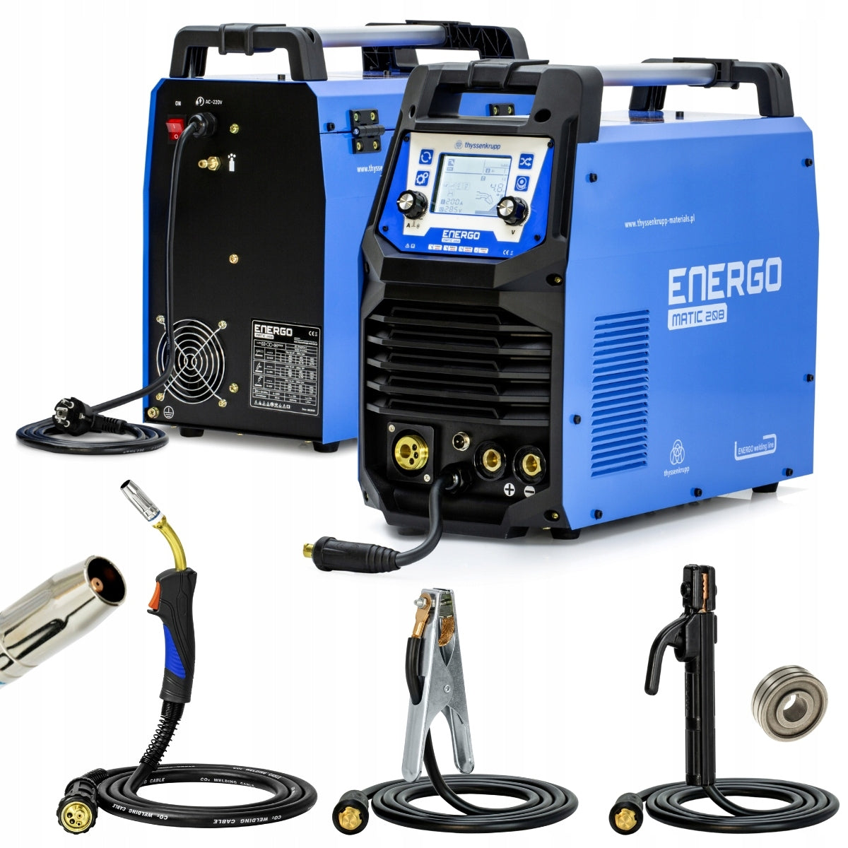 Inverter welder migomat 4in1 ENERGOmatic208 200A