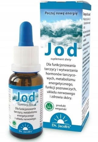 Iodine 20 ml Dr. Jacob's 150 per serving