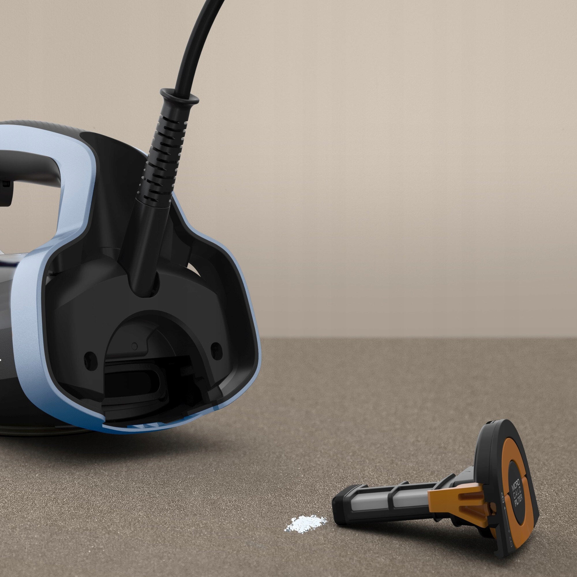 Iron TEFAL Ultimate Power Pro FV9E53E0 steam generator Foot type ceramic