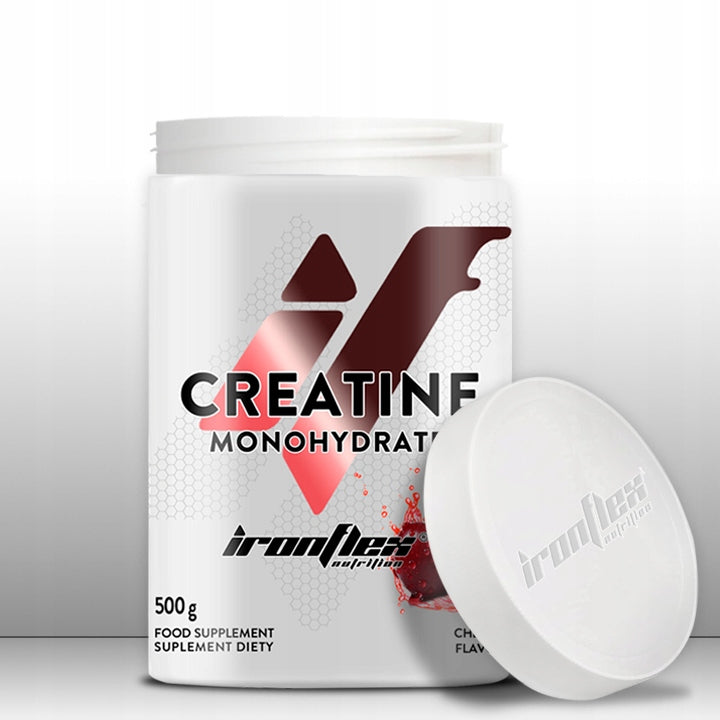 IronFlex Creatine Monohydrate Cherry Monohydrate 500 g Expiration date not specified