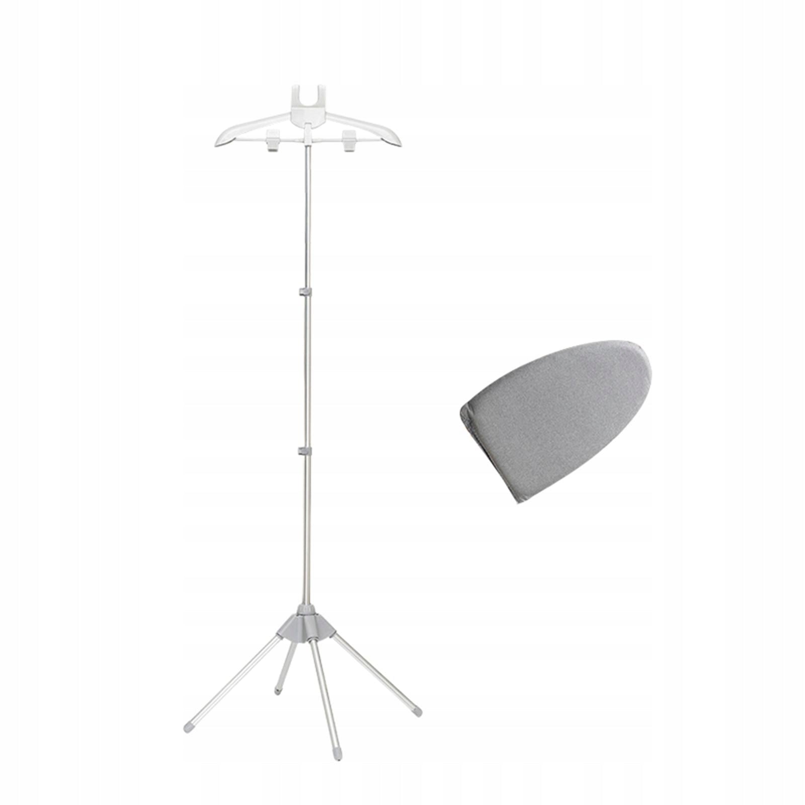Ironing Board Holder, Handheld Steam Iron, Clothes Rack Accessory, gray