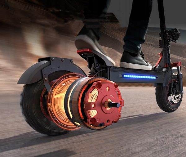 Iscooter iX5S Off-road electric vehicle 1000W black foldable 45 km/h 65 km Manufacturer code ND-9331539144899