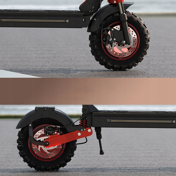 Iscooter iX5S Off-road electric vehicle 1000W black foldable 45 km/h 65 km Weight 28 kg