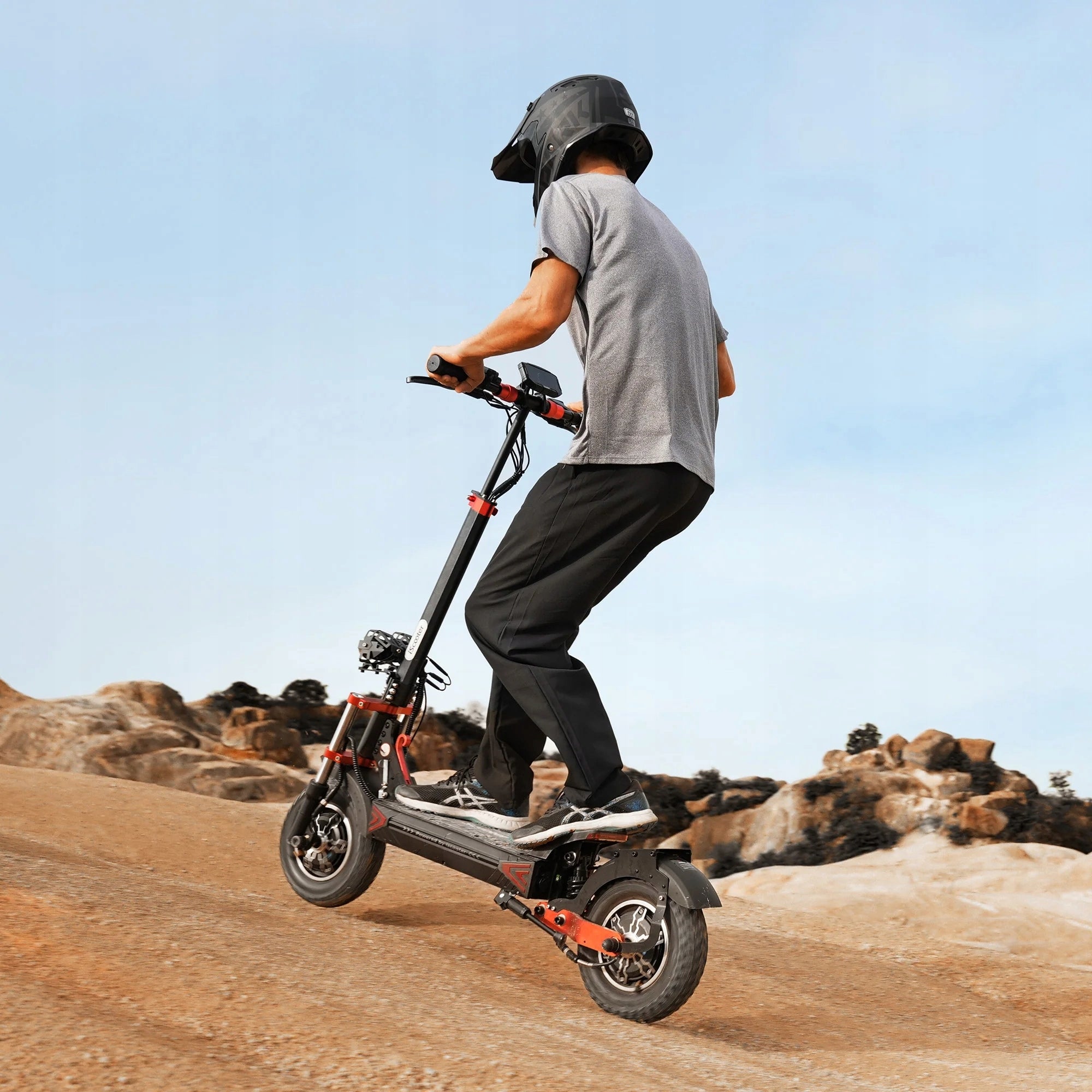 Iscooter iX8 Electric Scooter 2400W 20KM/H 70HP Dual Off-Road Motor Brand iScooter
