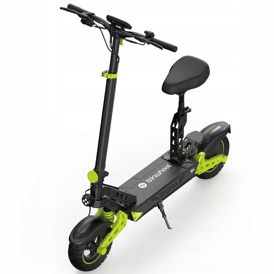 Isinwheel D2 Plus Green Prémium Elektromos Roller – 48v, 20Ah, 1000W, 65 km Manufacturer code ISID2PLUSGREEN