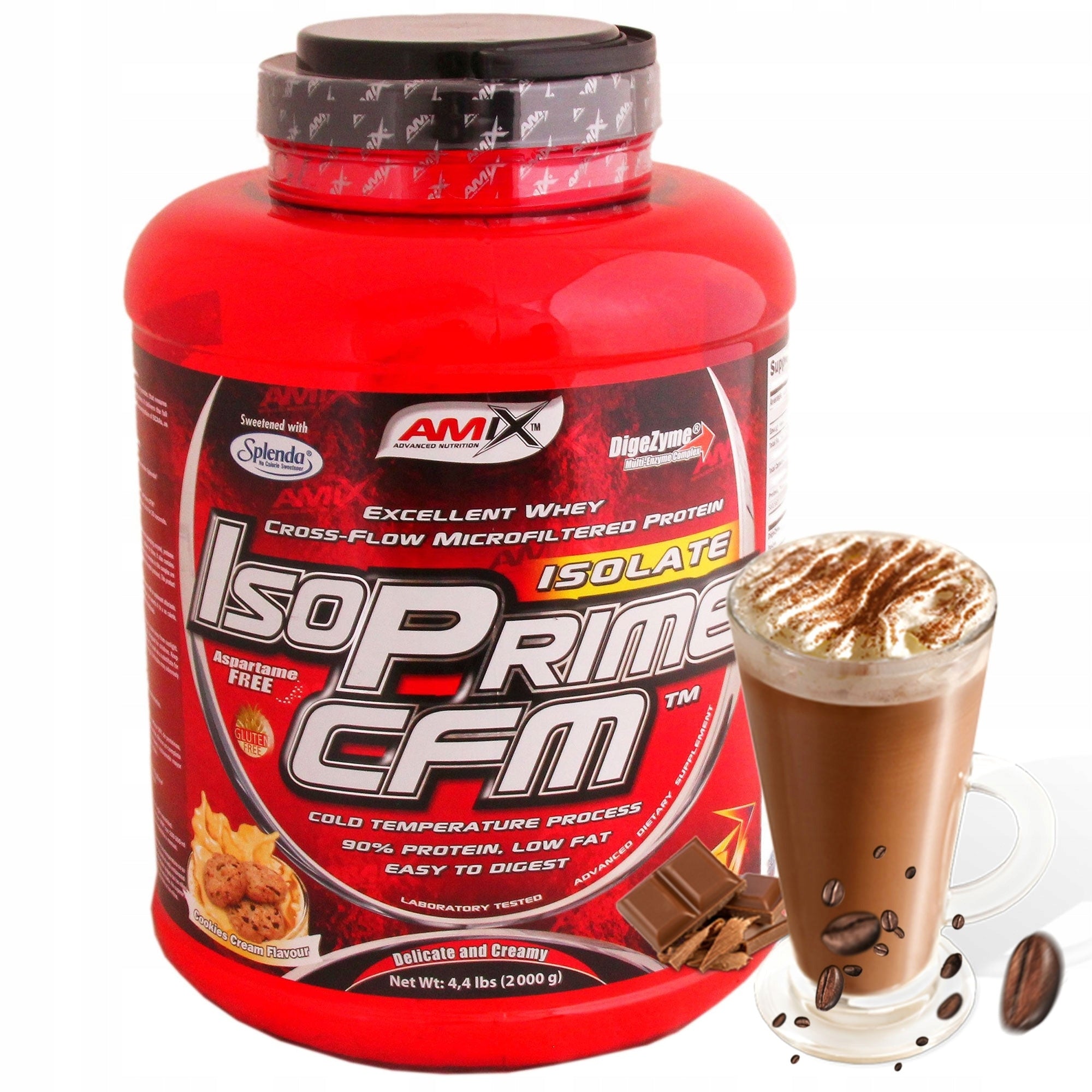 IsoPRIME CFM 2000g mocha choco coffee Packaging status original