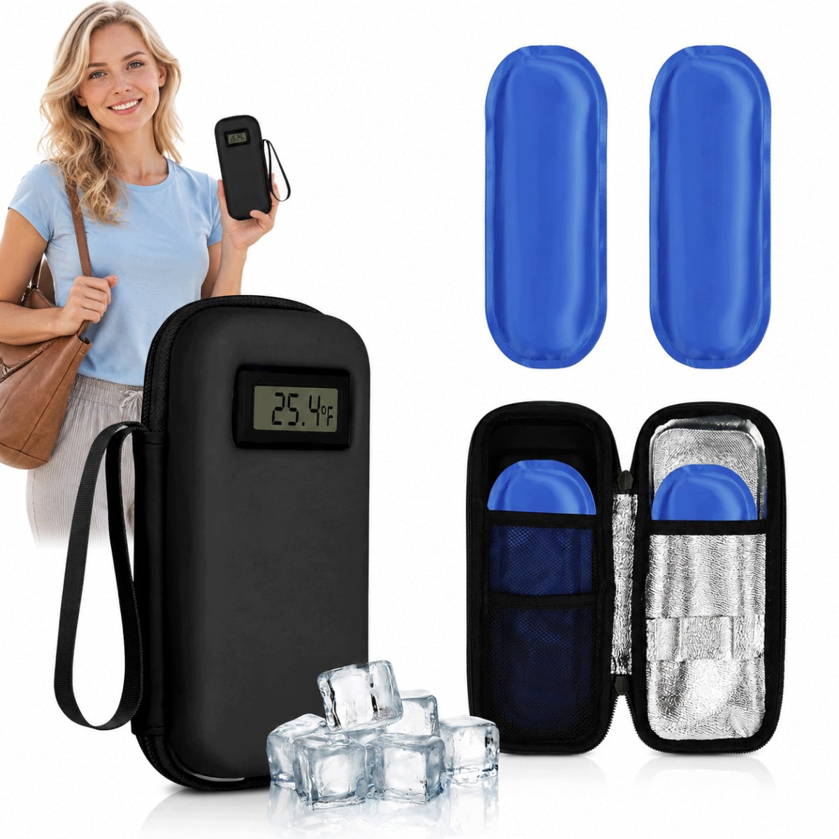 Isothermal Case for Diabetic - Black