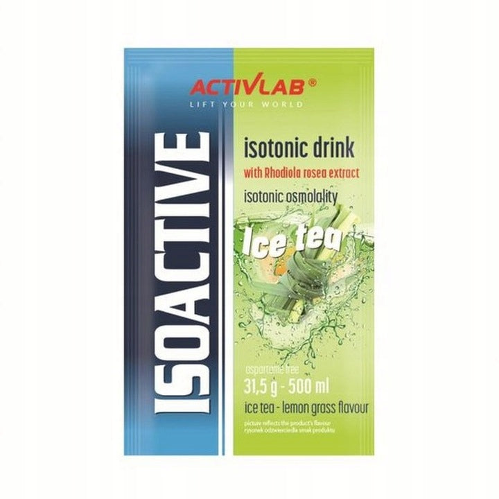 Isotonic Drink Activlab Isoactive Lemongrass Tea 1 Sachet Expiration date not specified