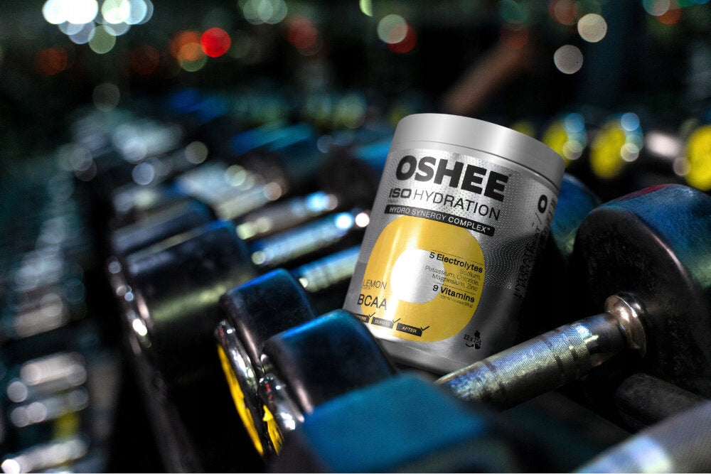 Isotonic OSHEE Iso Hydration Lemon (550 g) Expiration date not specified