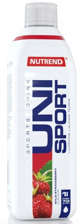 Isotonic liquid Nutrend Unisport strawberry flavour 1000 ml